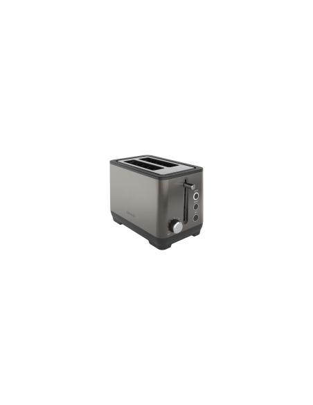 Aiwa KOTAN 7 2 rebanada(s) 1000 W Negro, Acero inoxidable