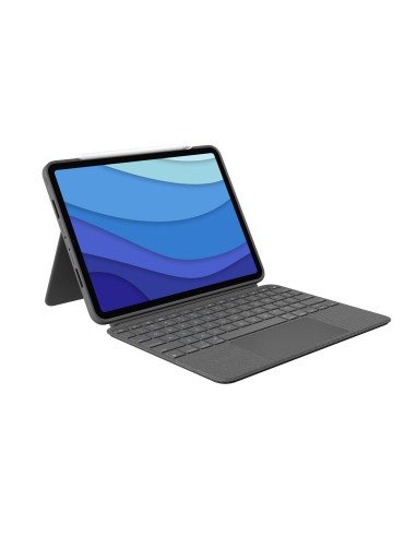 Logitech 920-010145 teclado para móvil QWERTY Español Smart Connector Gris