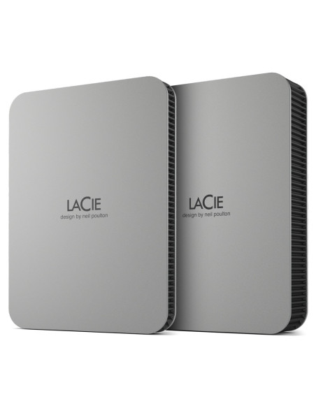 LaCie Mobile Drive (2022) disco duro externo 2 TB 2.5" USB Tipo C 3.2 Gen 1 (3.1 Gen 1) Plata