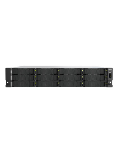QNAP TS-H1277AXU-RP NAS Bastidor (2U) AMD Ryzen™ 7 32 GB DDR5 0 TB QuTS hero Negro