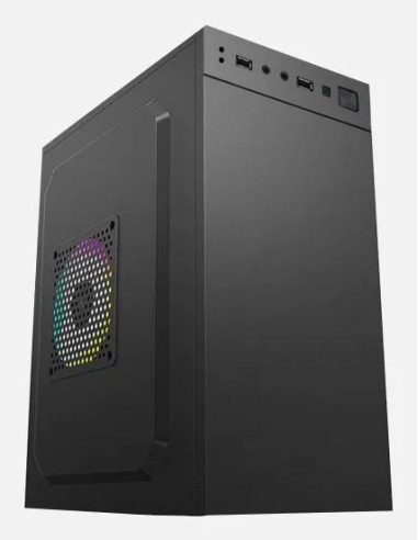 Approx APPC-201F carcasa de ordenador Negro 500 W