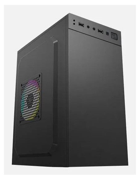 Approx APPC-201F carcasa de ordenador Negro 500 W