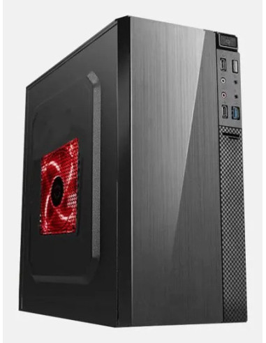 Approx APPC-203F carcasa de ordenador Negro 500 W