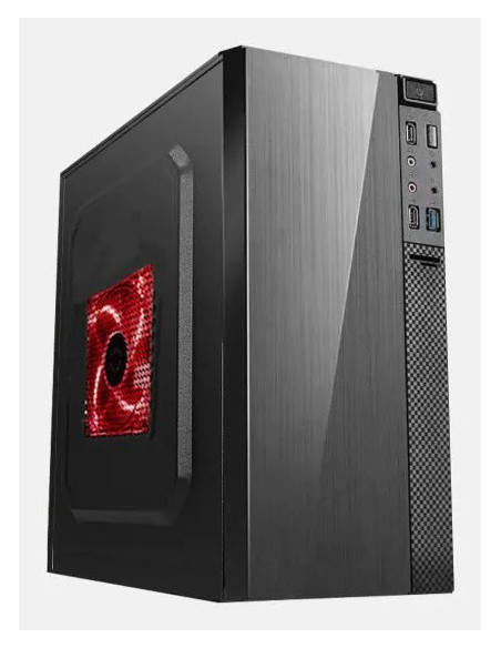 Approx APPC-203F carcasa de ordenador Negro 500 W