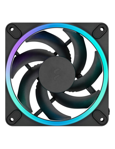 Fractal Design Momentum 12 RGB Carcasa del ordenador Ventilador 12 cm Negro 3 pieza(s)