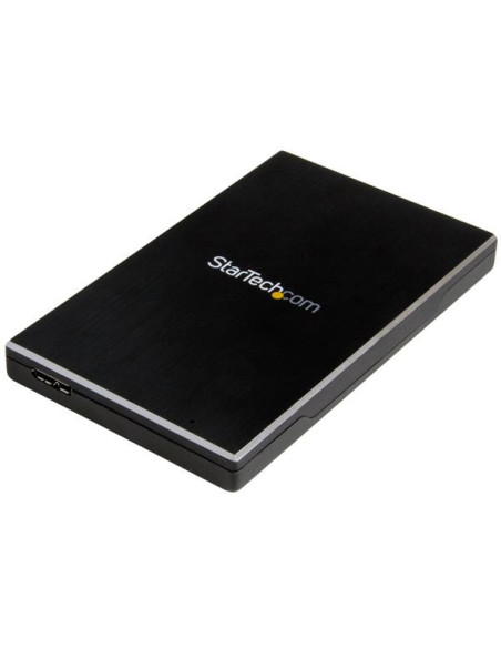 StarTech.com Caja USB 3.1 Gen 2 de 1 bahía de 2,5 pulgadas SATA III