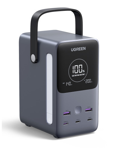 Ugreen Nexode Power Bank 48000 mAh Litio Gris