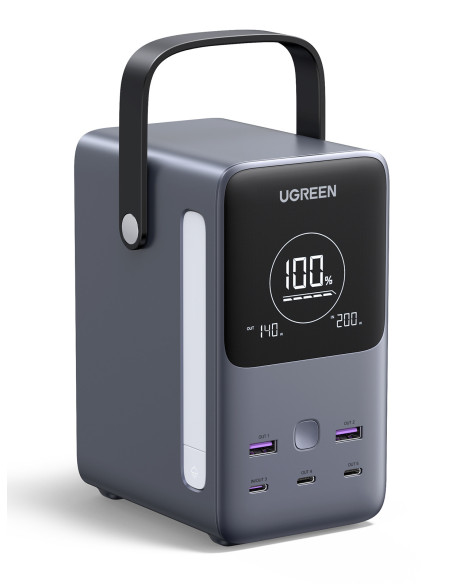 Ugreen Nexode Power Bank 48000 mAh Litio Gris