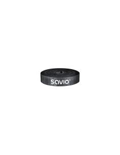 Savio OC-06 organizador de cables Universal Soporte para cables Negro 2