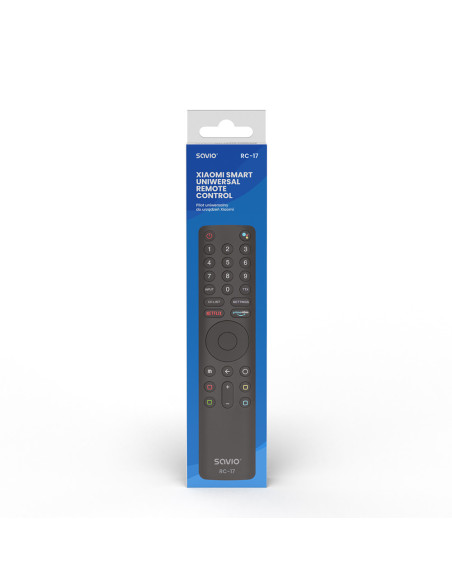 Savio SAVPILOTRC17 XIAOMI mando a distancia IR Bluetooth TV Botones
