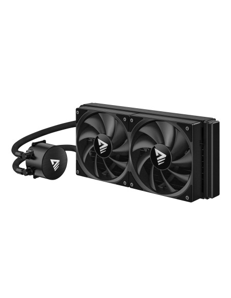 Savio NOX 240 mm Procesador Kit de refrigeración líquida 12 cm Negro 1 pieza(s)
