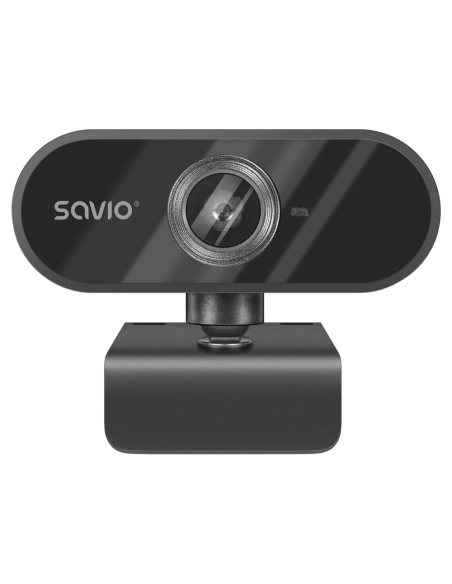 Savio CAK-04 cámara web 720 MP 1280 x 720 Pixeles USB Negro
