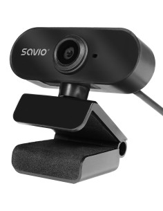 Savio CAK-04 cámara web 720 MP 1280 x 720 Pixeles USB Negro 2