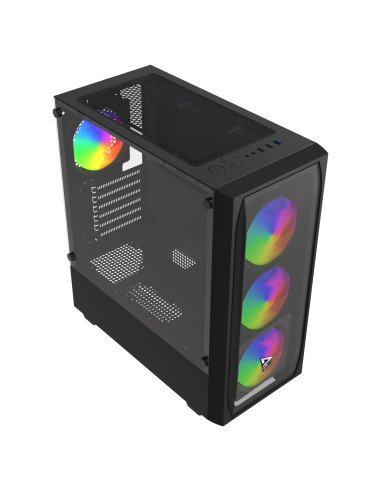 Savio Noctis Flow RGB Cubo Negro
