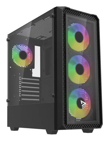 Savio Noctis Glass RGB Cubo Negro