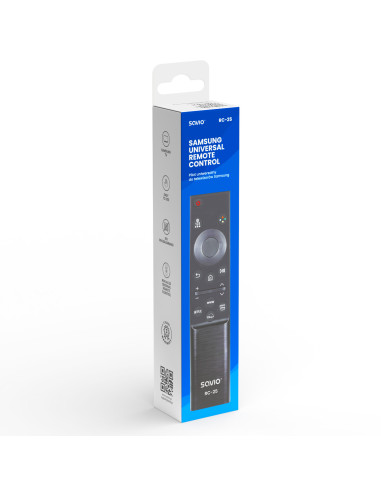 Savio rc-25 mando a distancia IR inalámbrico TV Botones