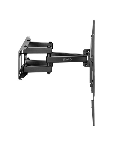 Savio UTV-02 soporte para TV 177,8 cm (70") Negro
