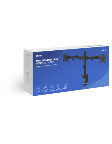 Savio UM-03 soporte Negro