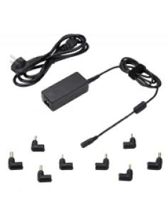CARGADOR UNIVERSAL EWENT PORTATIL PEQUEÑO AUTOMATICO 45W / INCLUYE 8 PUNTAS / EW3963