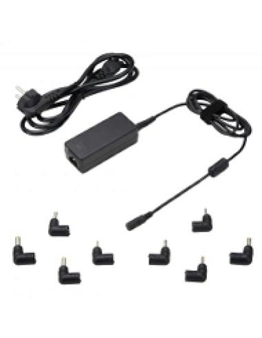 CARGADOR UNIVERSAL EWENT PORTATIL PEQUEÑO AUTOMATICO 45W / INCLUYE 8 PUNTAS / EW3963