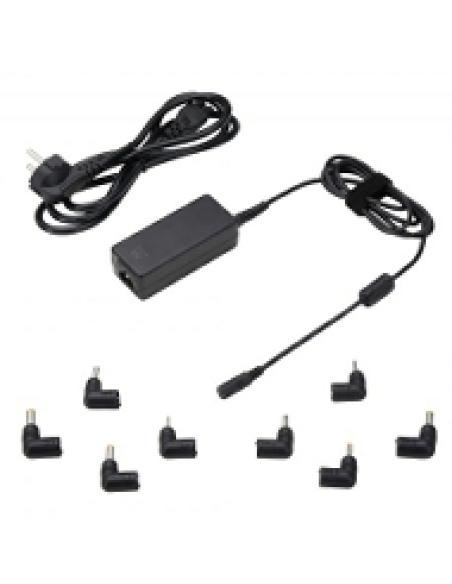 CARGADOR UNIVERSAL EWENT PORTATIL PEQUEÑO AUTOMATICO 45W / INCLUYE 8 PUNTAS / EW3963