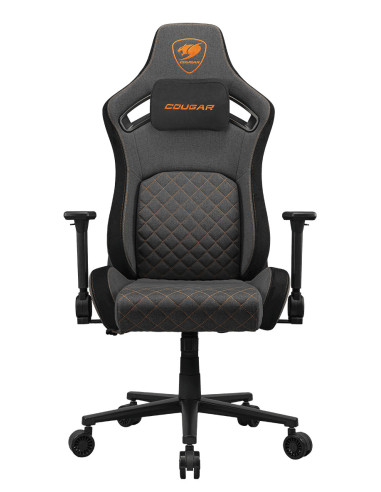 COUGAR CGR-DFF-GRB Silla para videojuegos de PC Asiento acolchado tapizado Negro, Oro