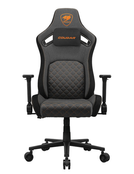 COUGAR CGR-DFF-GRB Silla para videojuegos de PC Asiento acolchado tapizado Negro, Oro