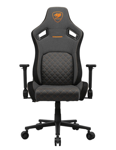 COUGAR CGR-DFF-GRB Silla para videojuegos de PC Asiento acolchado tapizado Negro, Oro