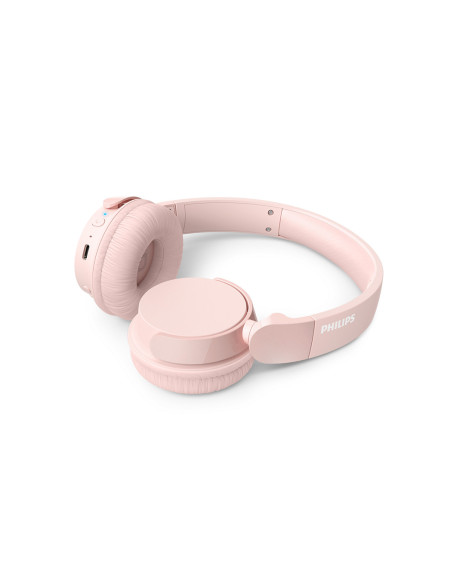 Philips 4000 series TAH4209PK 00 auricular y casco Auriculares Inalámbrico Diadema Llamadas Música Bluetooth Rosa