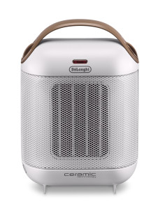 De’Longhi Capsule HFX30C18.IW Interior Marrón, Blanco 1800 W Ventilador eléctrico