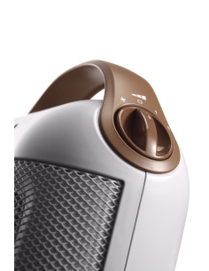 De’Longhi Capsule HFX30C18.IW Interior Marrón, Blanco 1800 W Ventilador eléctrico 2
