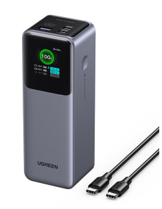 Ugreen 25000mAh 200W Fast Charging Powerbank Gris
