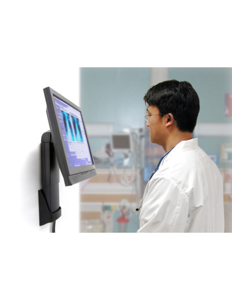 Ergotron Neo-Flex Wall Mount Lift 61 cm (24") Pared Negro