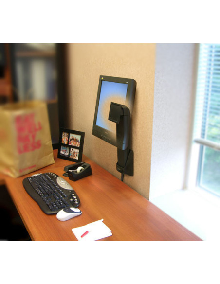 Ergotron Neo-Flex Wall Mount Lift 61 cm (24") Pared Negro