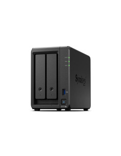 Synology DiskStation DS723+ servidor de almacenamiento NAS Torre Ryzen Embedded R1600 2 GB DDR4 DiskStation Manager Negro