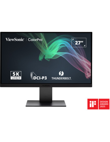 Viewsonic VP2788-5K pantalla para PC 68,6 cm (27") 5120 x 2880 Pixeles 5K Ultra HD LED Negro