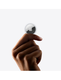 Apple AirTag Elemento Buscador Plata, Blanco 2