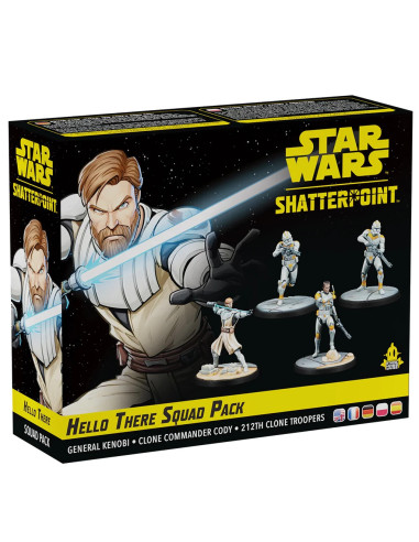 Asmodee Star Wars Shatterpoint - Hello There  General Obi-Wan Kenobi Squad Pack Figura
