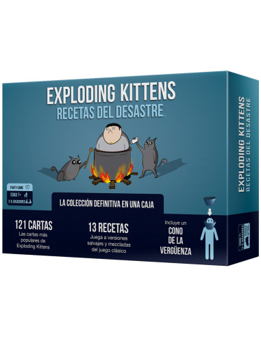 Asmodee Exploding Kittens EKIRFD01ES juego de tablero 15 min Juego De Cartas Partido