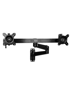 StarTech.com Brazo para Dos Monitores de Instalación en Pared - Soporte Ergonómico Articulado VESA x2 Monitores de 24" - Barra 2