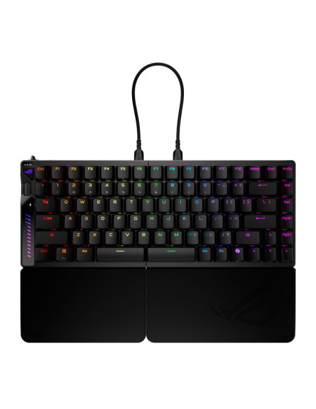 ASUS ROG Falcata teclado Juego USB + RF Wireless + Bluetooth Negro