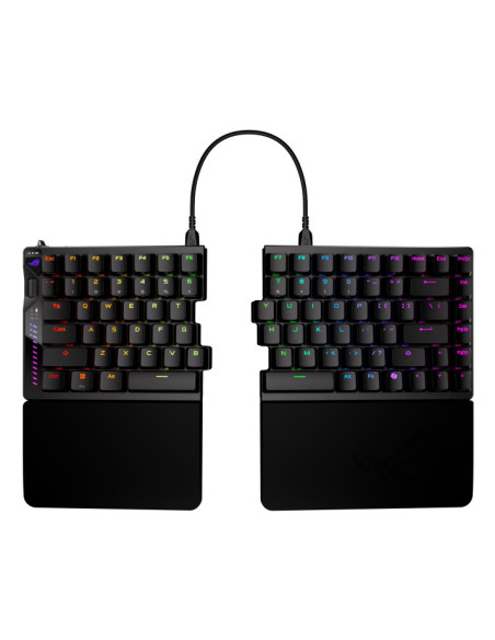 ASUS ROG Falcata teclado Juego USB + RF Wireless + Bluetooth Negro