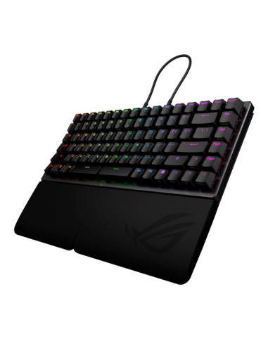 ASUS ROG Falcata teclado Juego USB + RF Wireless + Bluetooth Negro