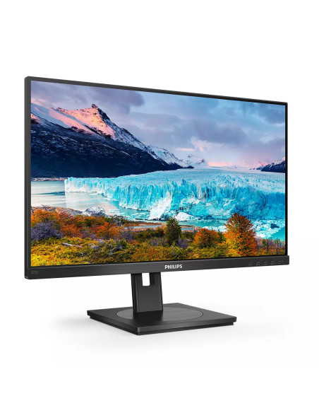 Philips S Line 275S1AE 00 pantalla para PC 68,6 cm (27") 2560 x 1440 Pixeles 2K Ultra HD LCD Negro