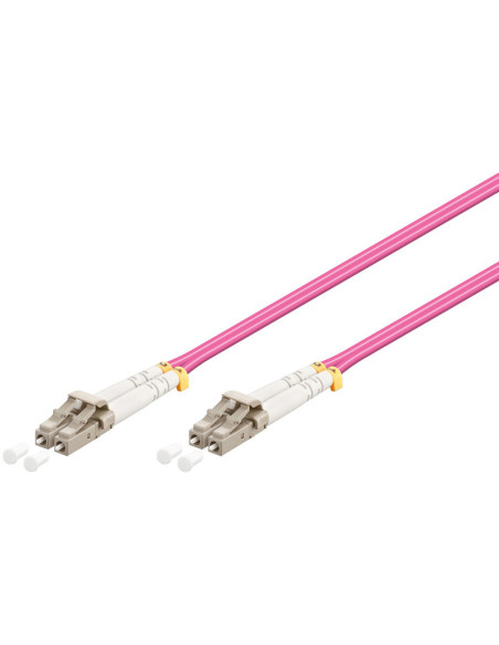 WP WPC-FP4-5LCLC-075 Cable de fibra óptica e InfiniBand 7,5 m LC Violeta