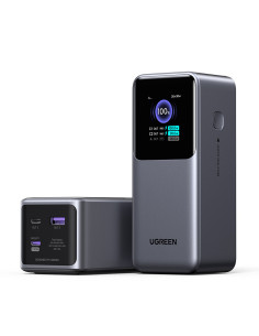 Ugreen 20000mAh 130W Fast Charging Powerbank Litio Gris 2