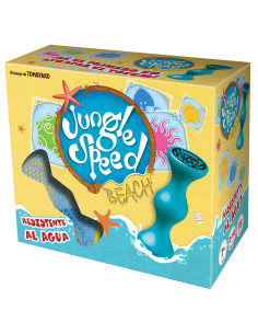 Asmodee Jungle Speed Beach Juego De Cartas Viaje aventura