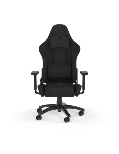 Corsair TC100 RELAXED Silla para videojuegos universal Asiento acolchado Negro 2
