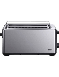 Braun HT 5220 BK 2 rebanada(s) 1470 W Negro, Acero inoxidable
