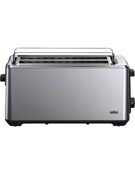 Braun HT 5220 BK 2 rebanada(s) 1470 W Negro, Acero inoxidable